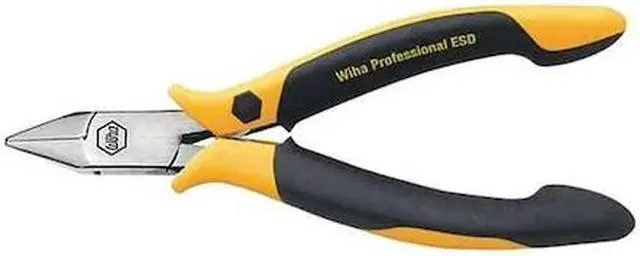 Alt view image 2 of 3 - Wiha Tools Precision Diagonal Cutting Plier  Tool Steel  32702