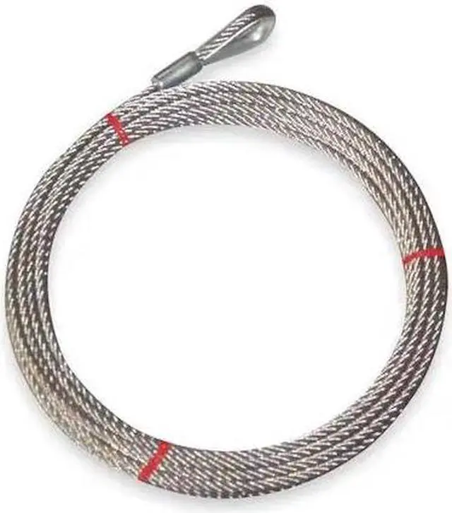 Alt view image 2 of 3 - DAYTON 1DLD4 SS Cable,3/16 In,100 Ft,740 Lb Capacity