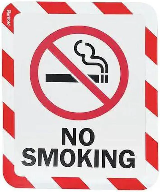 Main image of TARIFOLD P194943NP Sign Holder,Magnetic,No Smoking,PK2