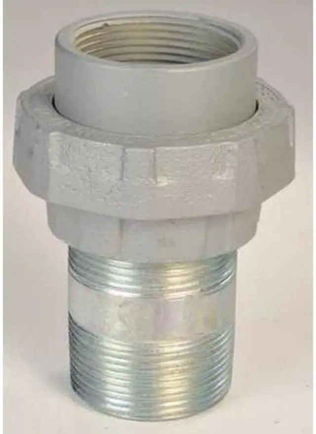 Alt view image 3 of 3 - 4-15/16" Union, 3-1/2" FNPT x 3-1/2" MNPT, Copper Free Aluminum