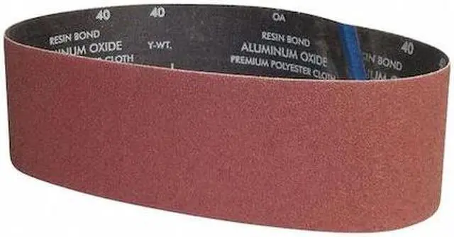 Main image of ZORO SELECT 78072775309 Sanding Belt, 6 in W, 48 in L, Coated, Aluminum Oxide,
