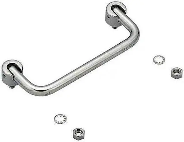 Main image of SUGATSUNE HK-100 Folding Pull Handle, SS, Polished, Threaded Studs