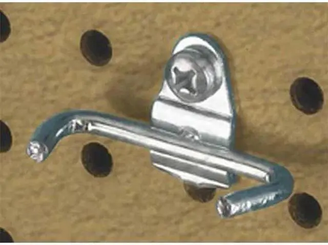 Alt view image 2 of 9 - Triton Products 72100 .75 In. Zinc Plated Steel Pliers Holder .19 In. Dia. for DuraBoard, 10 Pack