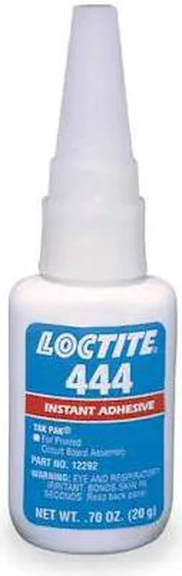 Alt view image 3 of 3 - LOCTITE 135241 Instant Adhesive,20g Bottle,Clear Tak Pak 444(TM)