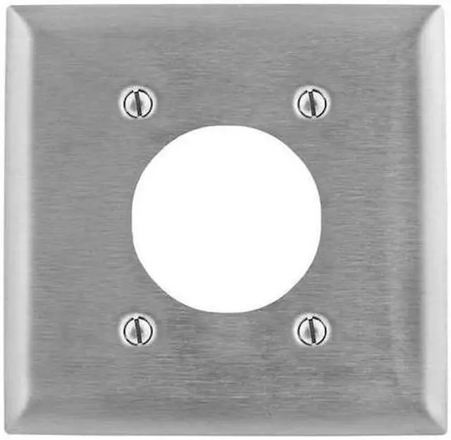 Alt view image 3 of 4 - HUBBELL WIRING DEVICE-KELLEMS SS703 2.15" Opening Wall Plates, Number of Gangs: