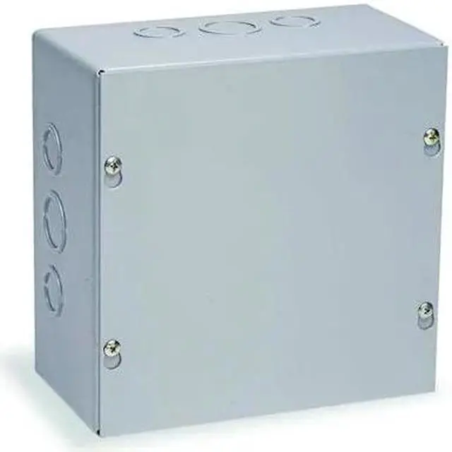 Alt view image 2 of 3 - WIEGMANN SC060606NK NEMA 1 6.0 in H x 6.0 in W x 6.0 in D Wall Mount Enclosure