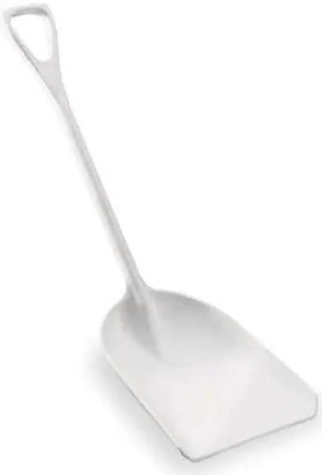 Alt view image 3 of 8 - Plastic Shovel, White, 14 x 17 In, 42 In L
