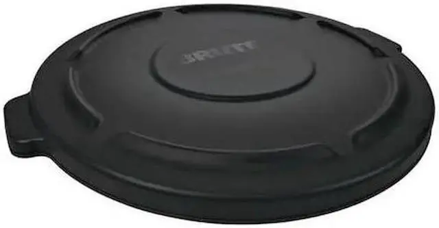 Alt view image 2 of 4 - RUBBERMAID COMMERCIAL FG261960BLA 20 gal Flat Trash Can Lid, 20 in W/Dia,