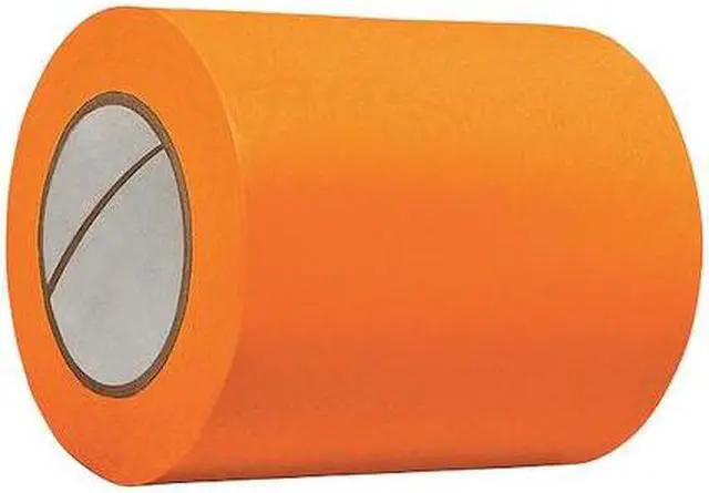 Main image of ZORO SELECT TC602-2"X60YD-ORN(CA-24) Masking Tape, 2 in W x 60 yd L, 4.8 mil