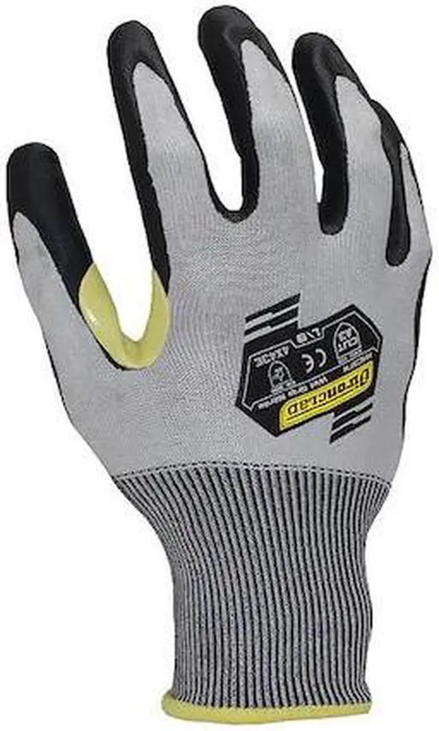 Alt view image 2 of 2 - IRONCLAD PERFORMANCE WEAR KKC3FN-02-S Cut Resistant Coated Gloves, Cut Level A3