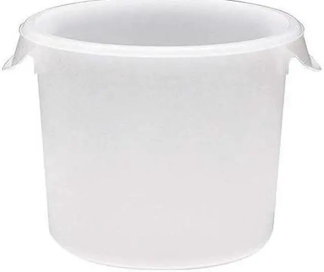 Alt view image 2 of 3 - RUBBERMAID COMMERCIAL FG572300WHT Round Storage Container, 6 qt