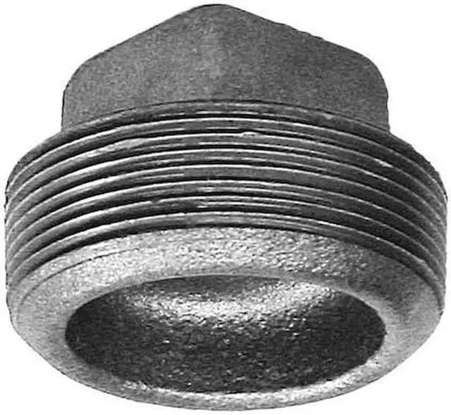 Alt view image 2 of 3 - ANVIL 0318902723 4" Malleable Iron Square Head Plug