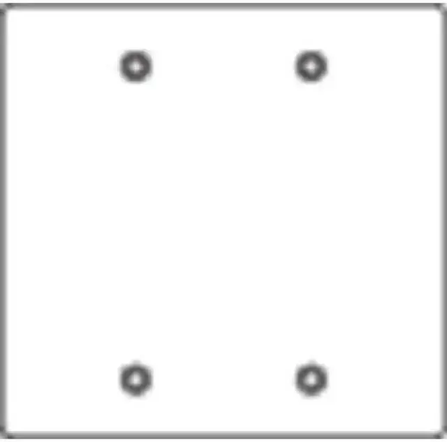 Alt view image 2 of 2 - HUBBELL KILLARK 2FB 2 -Gang Horizontal or Vertical Weatherproof Cover, 4-14/25"