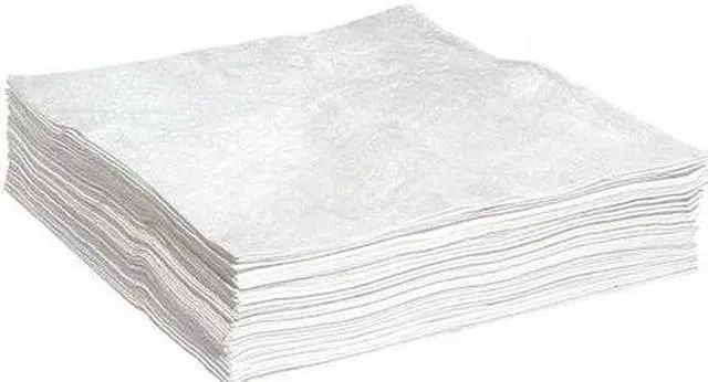 Main image of SPILLTECH WPKB50H Sorbent Pad, Oil, 45 gal Vol Absorbed per Pkg, 30 in x 30 in,