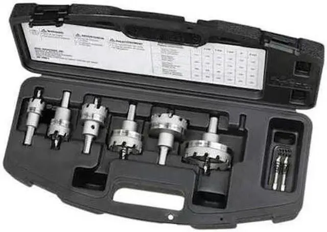 Alt view image 3 of 5 - IDEAL 36-314 Carbide Hole Cutter Set,8 Pc