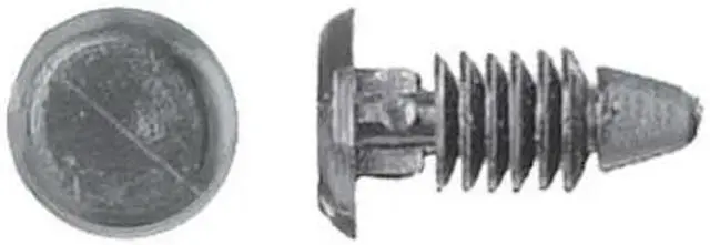 Main image of ZORO SELECT JL-32PK Push-In Rivet, Dome Head, 0.188 in Dia., 1/2 in L, Nylon