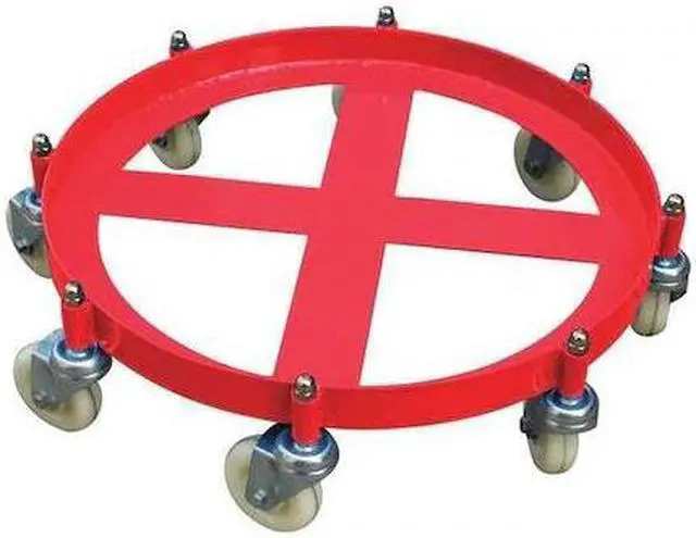 Main image of ZORO SELECT 48J136 55 gal. Drum Dolly with 2000 lbs. Capacity