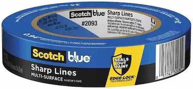 Alt view image 10 of 17 - 3M Scotch Blue 0.94 In. x 45 Yd. Sharp Lines Painter's Tape 2093-24NC
