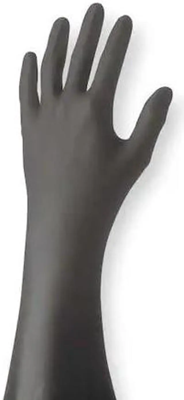 Main image of SHOWA 7700PFTXL 7700PFT, Disposable Gloves, 4.00 to 4.99 mil Palm, Nitrile,