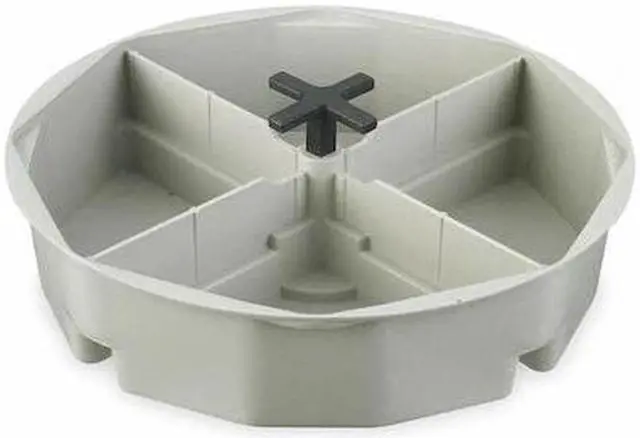 Alt view image 2 of 5 - CLC WORK GEAR 1152 Bucket Tool Organizer, Off-White, Plastic, 4 Pockets