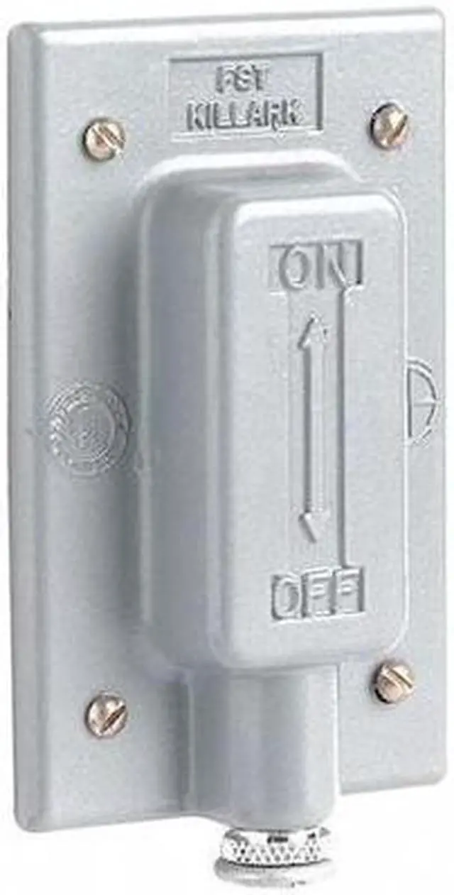 Main image of HUBBELL KILLARK FST 1 -Gang Horizontal or Vertical Weatherproof Cover,