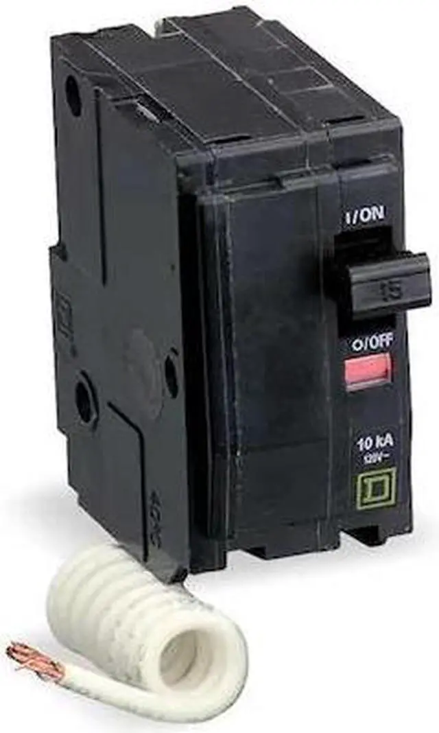 Alt view image 2 of 2 - SQUARE D QO215SWN Miniature Circuit Breaker, QO Series, 15A, 2 Pole, 120/240V
