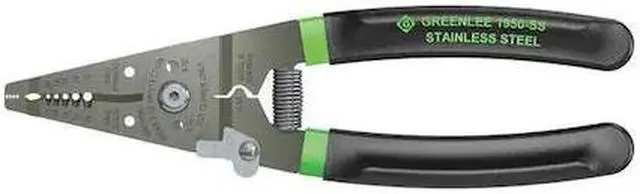 Alt view image 5 of 6 - Wire Stripper,18 to 10 AWG,7-1/4 In GREENLEE 1950-SS