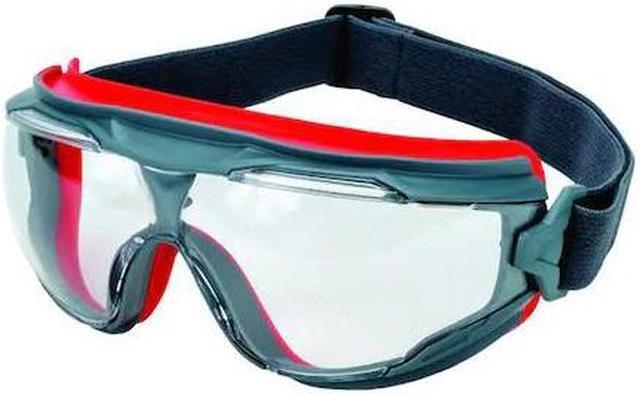 Alt view image 10 of 16 - 3M GoggleGear 500 Series Scotchgard Anti-Fog Lens - Recommended for: Oil & Gas - Eye, Splash, Ultraviolet Protection - Polycarbonate Lens, Elastic Strap - Clear, Gray - 1 Each