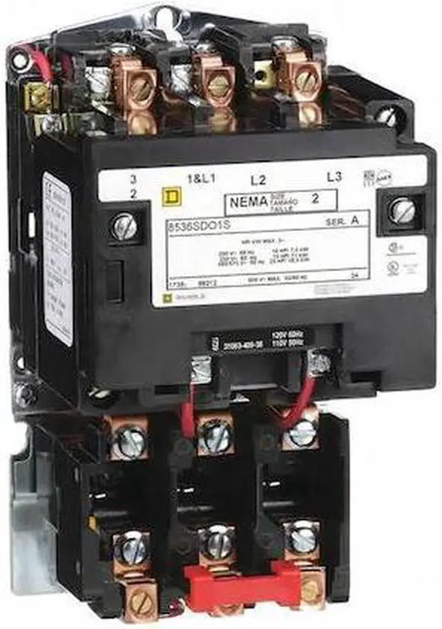 Alt view image 5 of 5 - SQUARE D 8536SDO1V02S Nonreversing Magnetic Motor Starter, No Enclosure NEMA