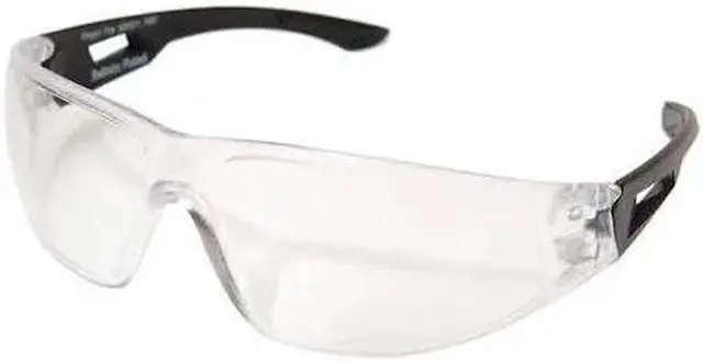 Alt view image 3 of 7 - Safety Glasses, Clear, Antfg, Scrtch-Rsstnt