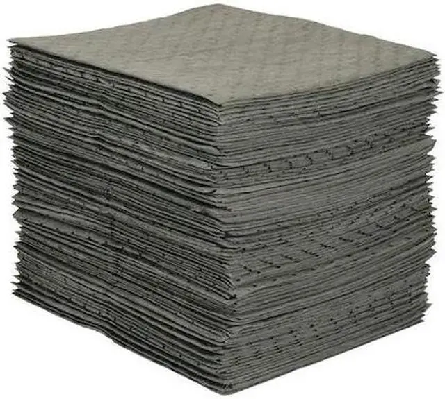 Main image of BRADY MRO300 Sorbent Pad, 20 gal, 15 in x 19 in, Universal, Gray, Polypropylene
