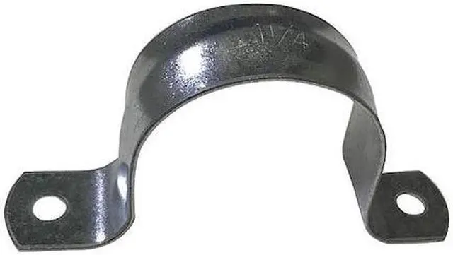 Main image of ZORO SELECT GA-125PS Pipe Strap,Galvanized,1-1/4" Size