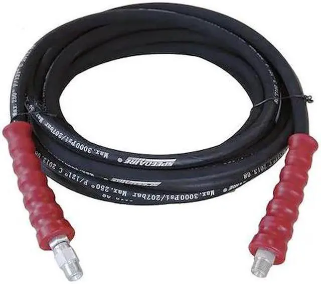 Main image of SPEEDAIRE 22KE06 Pressure Washer Hose,3/8,50 ft,4500 psi