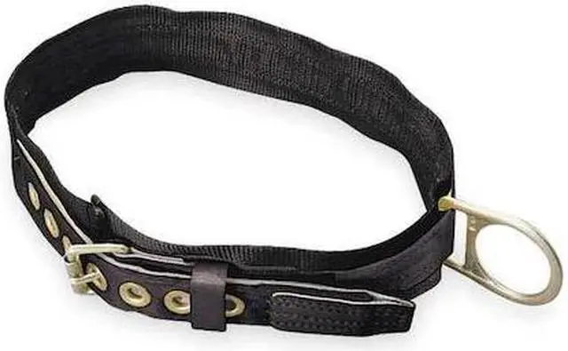 Main image of HONEYWELL MILLER 3NA/LBK Body Belt, 1 D-Rings, Back Location, Stainless Steel,