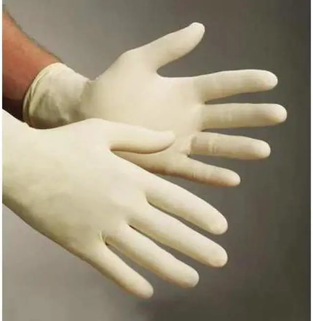 Main image of ANSELL L921 Exam Gloves, Natural Rubber Latex, Powder Free, Natural, S, 100 PK