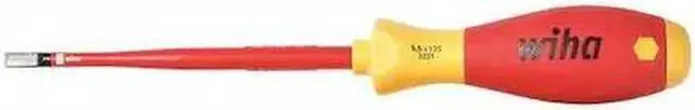 Alt view image 4 of 4 - Wiha 32046 3.5mm x 100mm Insulated SlimLine Slotted Screwdriver