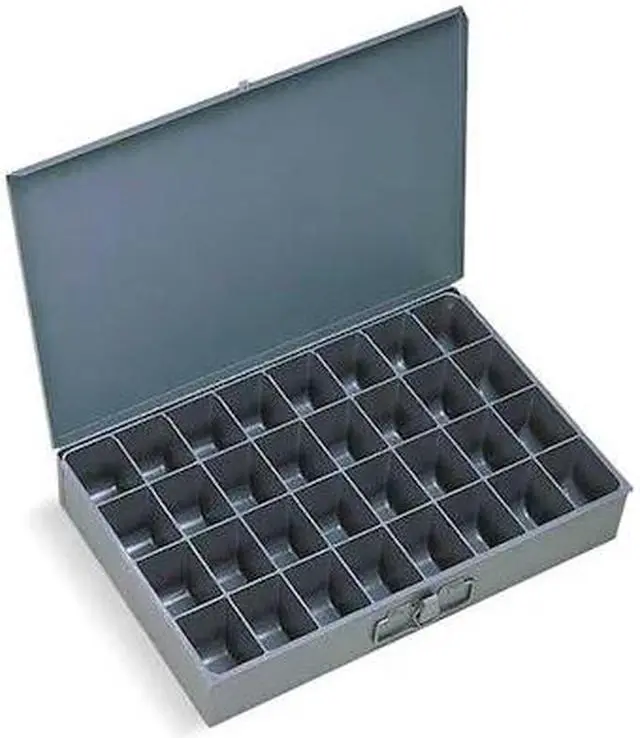 Alt view image 2 of 7 - DURHAM MFG 107-95-D935 Steel, Compartment Drawer, 12 1/2 in D x 3 1/8 in H x 18