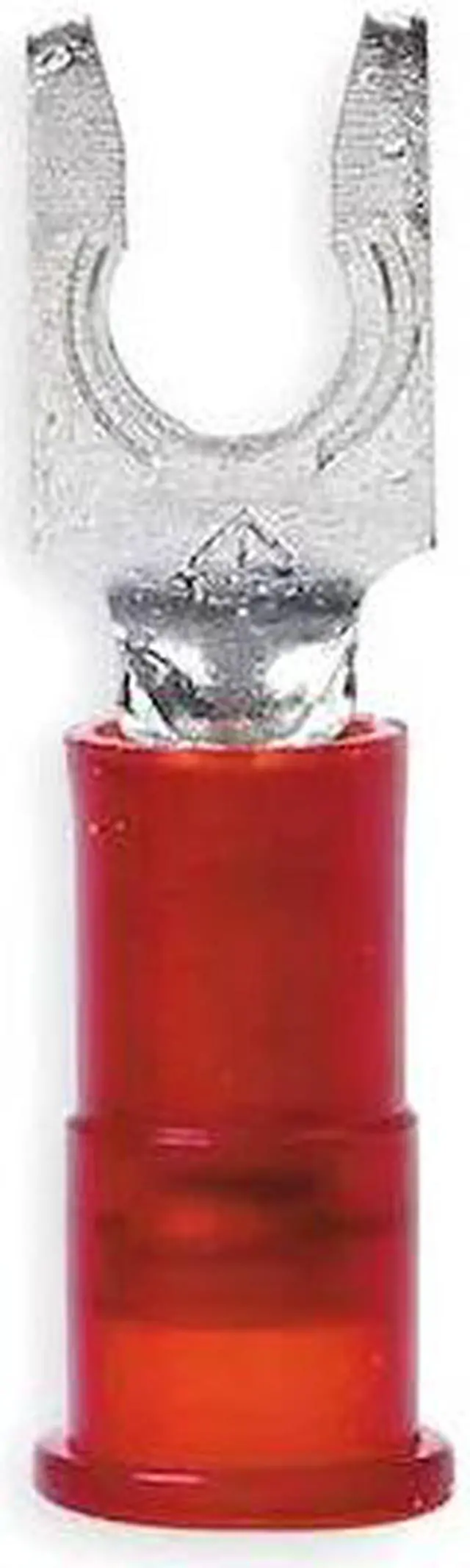 Alt view image 2 of 2 - 3M MNG18-10FBX Fork Terminal, #10 Stud Size, 18 AWG, 600 V, Nylon Insulated,