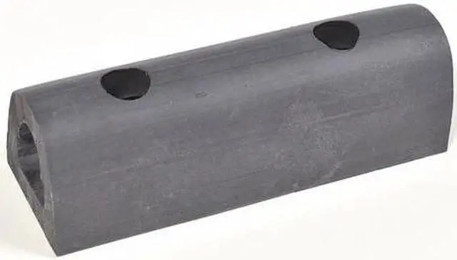 Main image of ZORO SELECT D26U Bumper Guard,6 x 2 x 2 In,Rubber