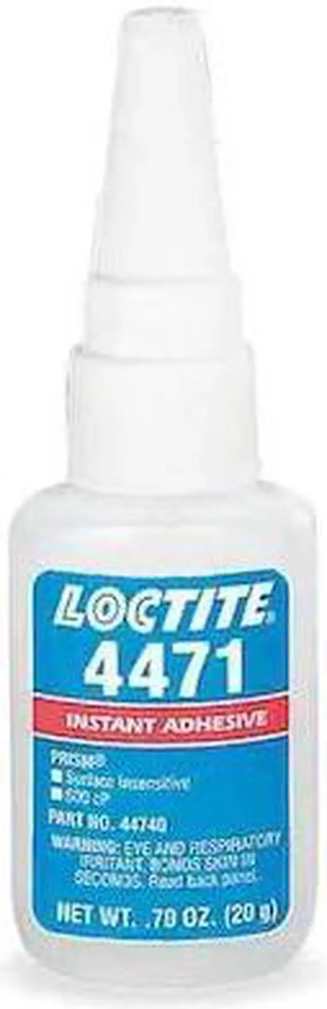 Alt view image 3 of 3 - Clear 20g Instant Adhesive, Bottle Container Type, 15 sec. Begins to Harden