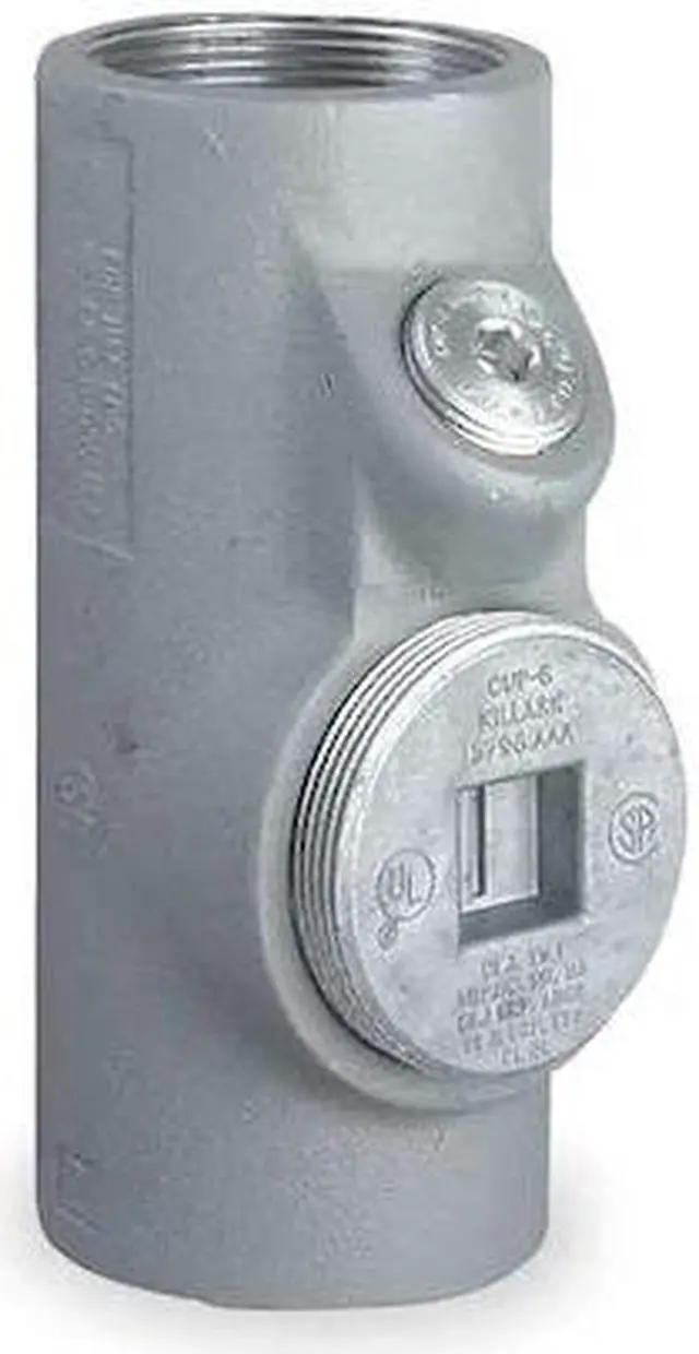Alt view image 2 of 2 - HUBBELL KILLARK ENY-2M RMC Sealing, 3/4 in, Threaded, Iron, Plain, Gray