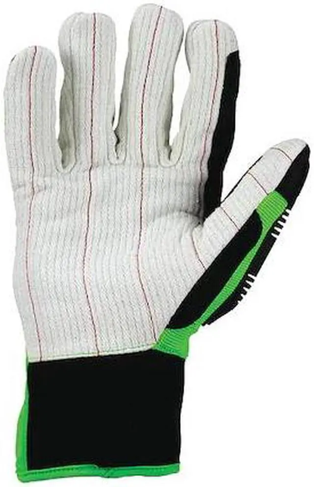 Alt view image 2 of 2 - IRONCLAD PERFORMANCE WEAR KCCP-02-S Impact Resistant Gloves,Green,S,PR