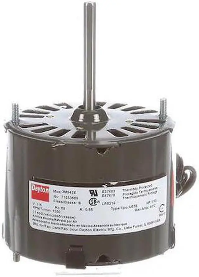 Main image of DAYTON 71633689M HVAC Motor,1/50 HP,1550 rpm,115V,3.3