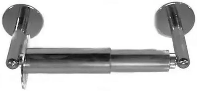 Alt view image 2 of 2 - Toilet Paper Holder, w/Roller, Satin, 6 In