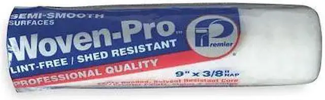 Main image of PREMIER R942 9" Paint Roller Cover, 3/8" Nap, Woven Fabric