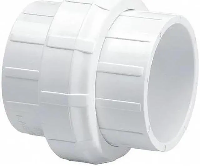 Main image of ZORO SELECT 457012 PVC Union, Socket x Socket, 1-1/4 in Pipe Size