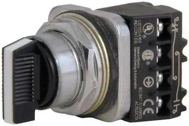 Alt view image 2 of 2 - Siemens Non-Illuminated Selector Switch 30mm Black   52SA2CABA1