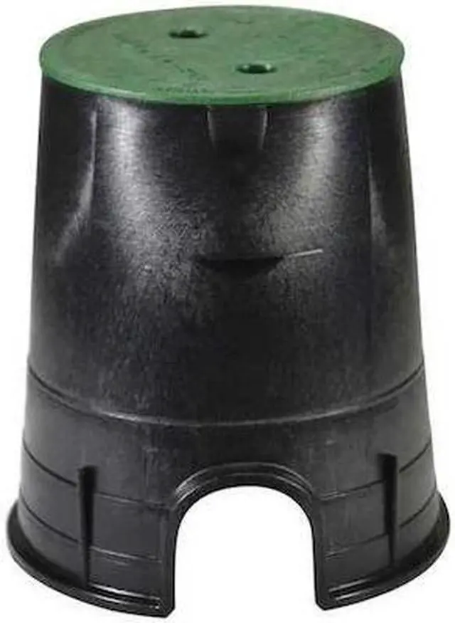 Alt view image 5 of 5 - NDS 107BC Valve Box, Round, 9in.Hx8-3/8in.W, 6-1/2in.