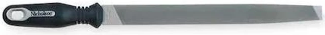 Main image of NICHOLSON 21842HNN 12" Mill Single Cut Bastard File with Ergonomic Handle