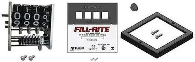 Alt view image 3 of 3 - Fill-Rite KIT900GR Replacement Bevel Gear Gallon Register and Faceplate Kit